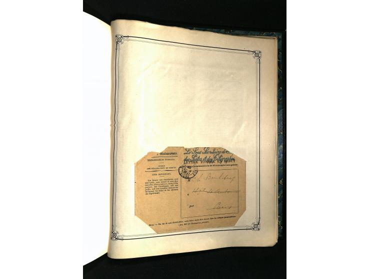 1757/1917, interessante Sammlung mit über 350 Briefen, dabei viel Vorphila bzw. markenlose Belege u.a. mit Kartenschluß, auße