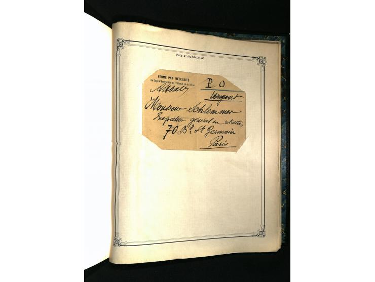 1757/1917, interessante Sammlung mit über 350 Briefen, dabei viel Vorphila bzw. markenlose Belege u.a. mit Kartenschluß, auße