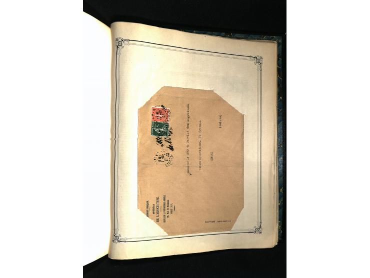 1757/1917, interessante Sammlung mit über 350 Briefen, dabei viel Vorphila bzw. markenlose Belege u.a. mit Kartenschluß, auße