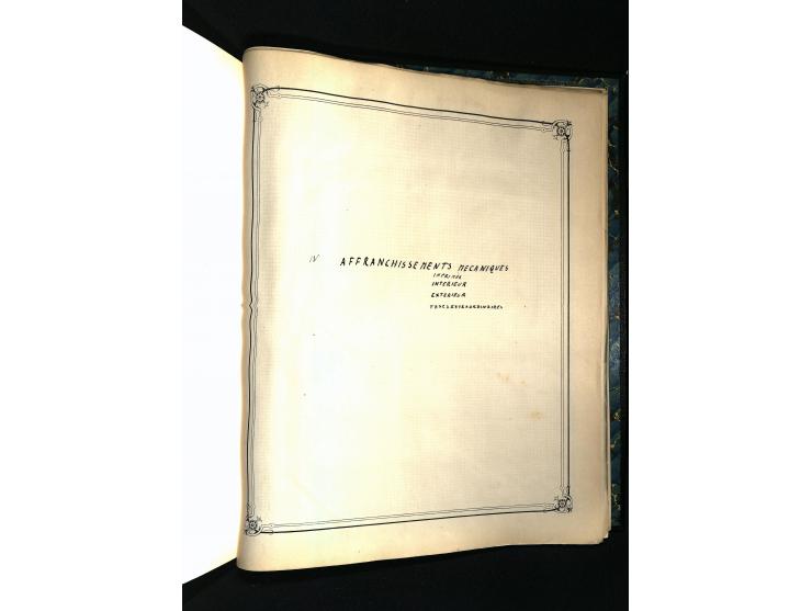 1757/1917, interessante Sammlung mit über 350 Briefen, dabei viel Vorphila bzw. markenlose Belege u.a. mit Kartenschluß, auße