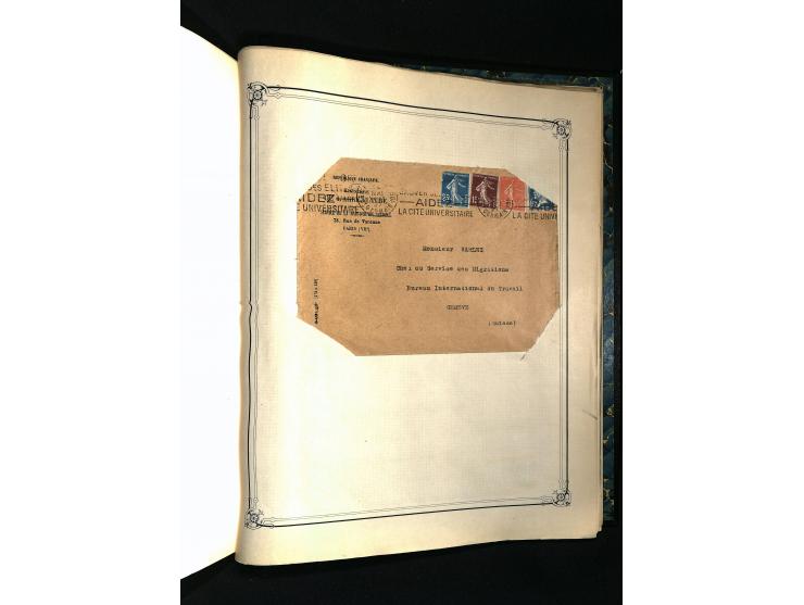 1757/1917, interessante Sammlung mit über 350 Briefen, dabei viel Vorphila bzw. markenlose Belege u.a. mit Kartenschluß, auße