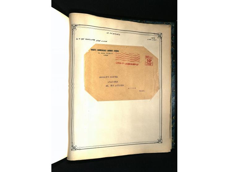 1757/1917, interessante Sammlung mit über 350 Briefen, dabei viel Vorphila bzw. markenlose Belege u.a. mit Kartenschluß, auße