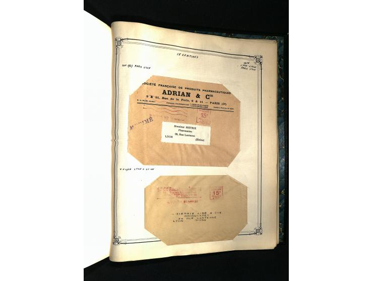 1757/1917, interessante Sammlung mit über 350 Briefen, dabei viel Vorphila bzw. markenlose Belege u.a. mit Kartenschluß, auße
