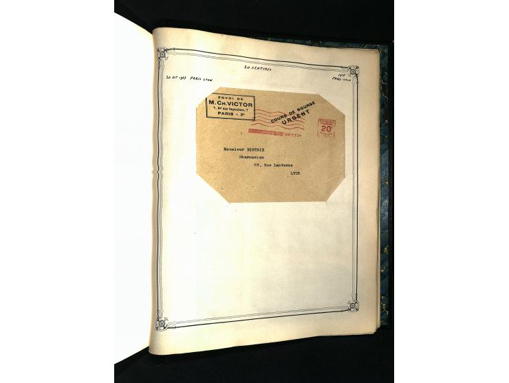 1757/1917, interessante Sammlung mit über 350 Briefen, dabei viel Vorphila bzw. markenlose Belege u.a. mit Kartenschluß, auße