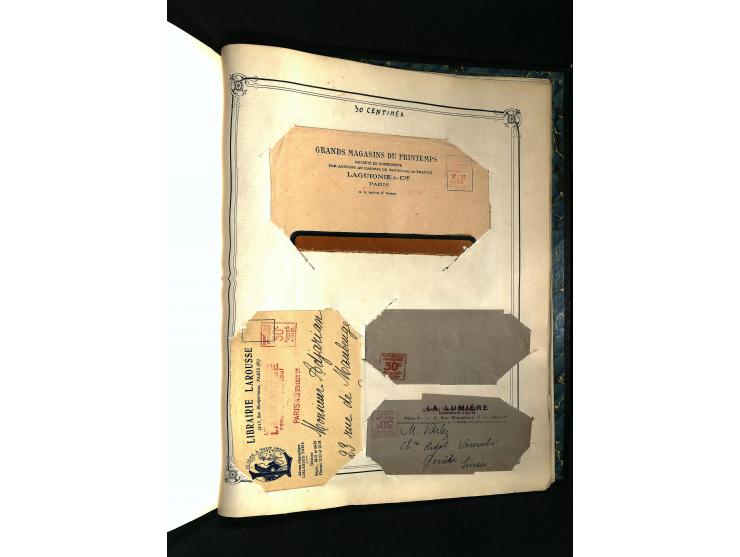 1757/1917, interessante Sammlung mit über 350 Briefen, dabei viel Vorphila bzw. markenlose Belege u.a. mit Kartenschluß, auße