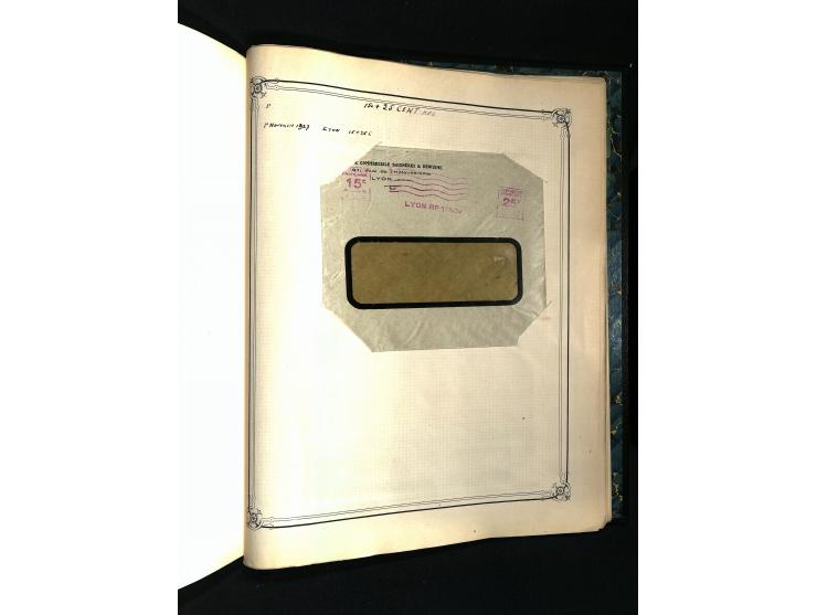 1757/1917, interessante Sammlung mit über 350 Briefen, dabei viel Vorphila bzw. markenlose Belege u.a. mit Kartenschluß, auße