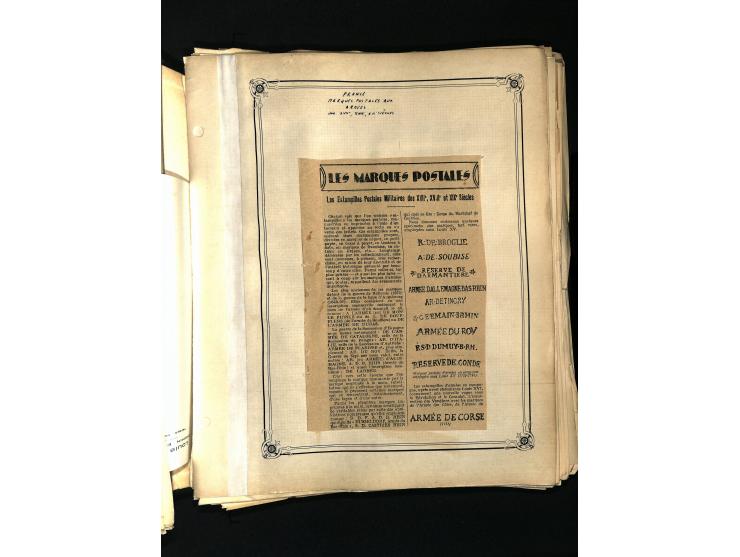 1757/1917, interessante Sammlung mit über 350 Briefen, dabei viel Vorphila bzw. markenlose Belege u.a. mit Kartenschluß, auße