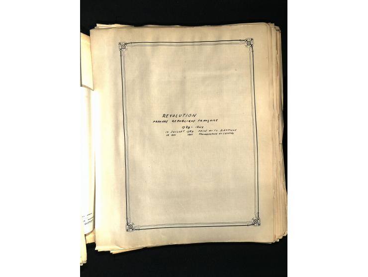 1757/1917, interessante Sammlung mit über 350 Briefen, dabei viel Vorphila bzw. markenlose Belege u.a. mit Kartenschluß, auße