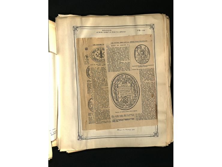 1757/1917, interessante Sammlung mit über 350 Briefen, dabei viel Vorphila bzw. markenlose Belege u.a. mit Kartenschluß, auße