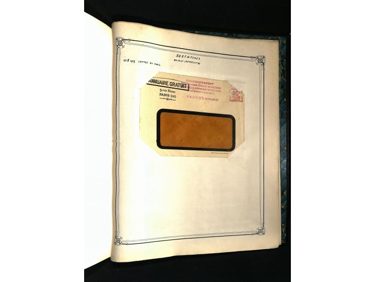 1757/1917, interessante Sammlung mit über 350 Briefen, dabei viel Vorphila bzw. markenlose Belege u.a. mit Kartenschluß, auße