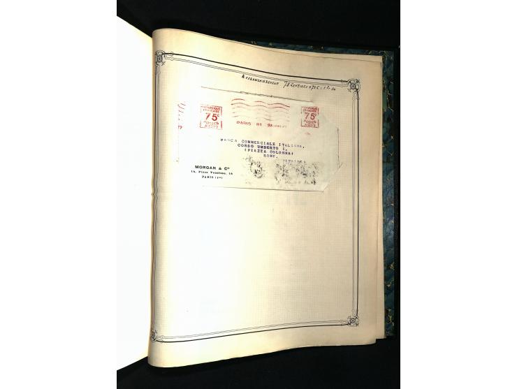 1757/1917, interessante Sammlung mit über 350 Briefen, dabei viel Vorphila bzw. markenlose Belege u.a. mit Kartenschluß, auße