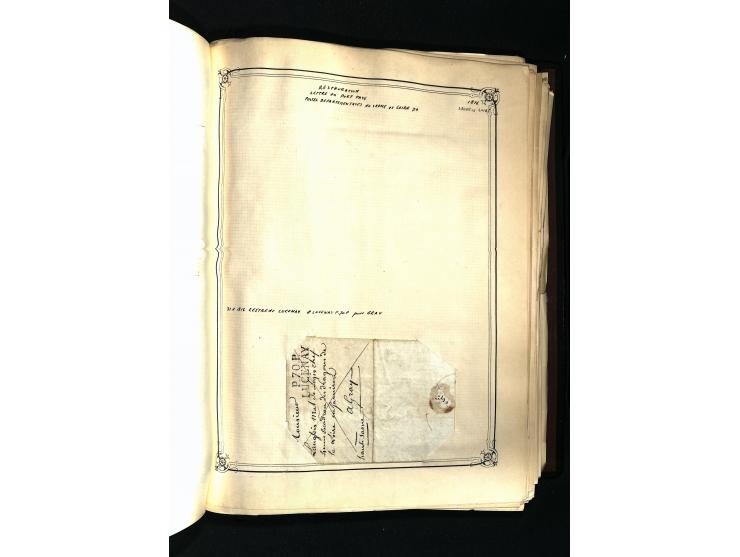 1757/1917, interessante Sammlung mit über 350 Briefen, dabei viel Vorphila bzw. markenlose Belege u.a. mit Kartenschluß, auße