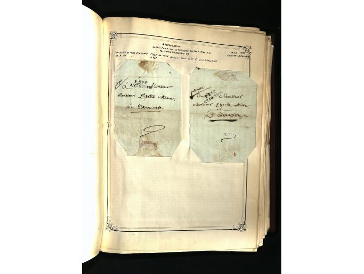 1757/1917, interessante Sammlung mit über 350 Briefen, dabei viel Vorphila bzw. markenlose Belege u.a. mit Kartenschluß, auße