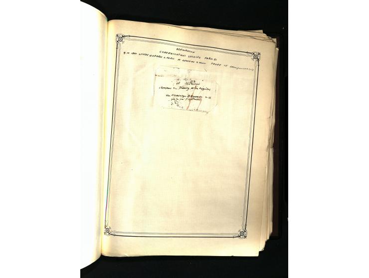 1757/1917, interessante Sammlung mit über 350 Briefen, dabei viel Vorphila bzw. markenlose Belege u.a. mit Kartenschluß, auße