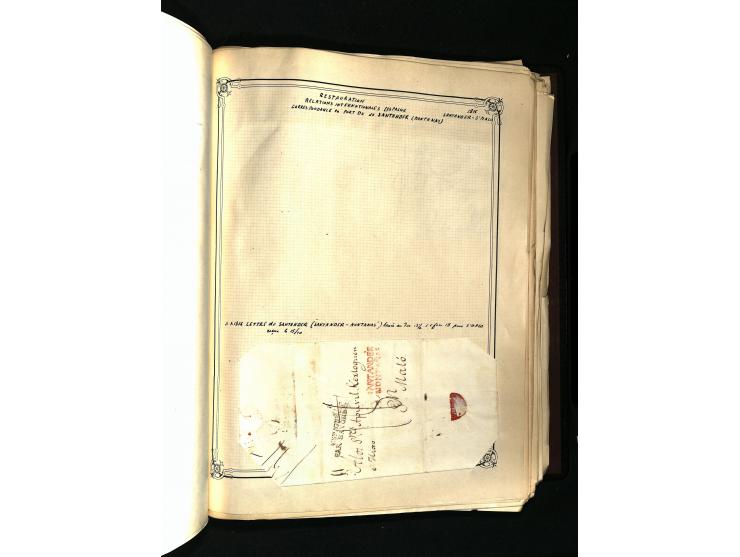 1757/1917, interessante Sammlung mit über 350 Briefen, dabei viel Vorphila bzw. markenlose Belege u.a. mit Kartenschluß, auße