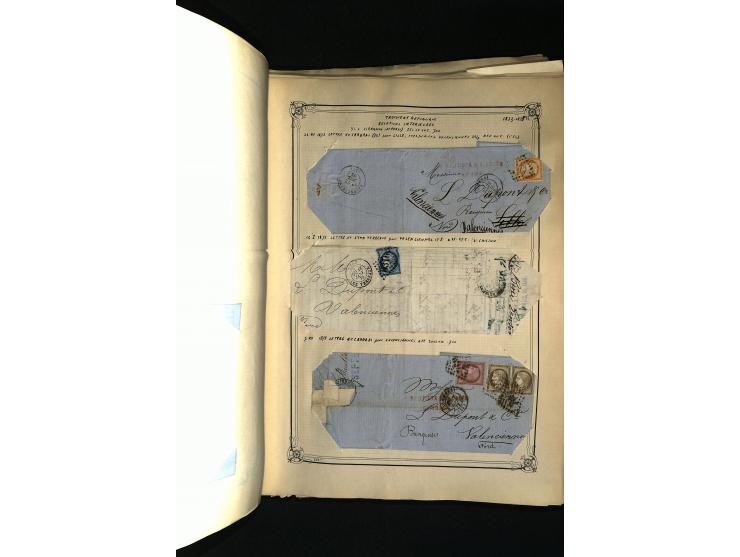 1816/1950(ca.), sehr interessante Sammlung mit hunderten von Briefen ab etwas Ceres, dabei teilweise bessere Frankaturen, Son