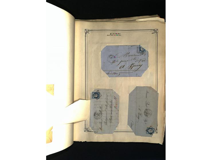 1816/1950(ca.), sehr interessante Sammlung mit hunderten von Briefen ab etwas Ceres, dabei teilweise bessere Frankaturen, Son