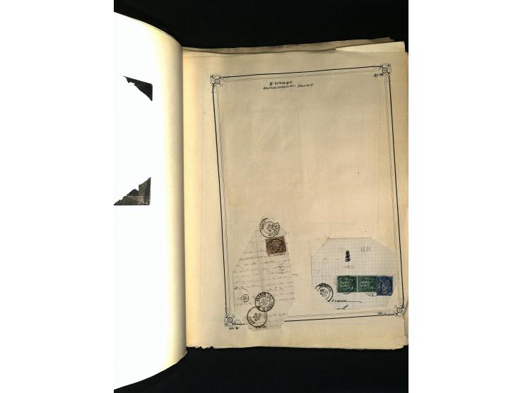 1816/1950(ca.), sehr interessante Sammlung mit hunderten von Briefen ab etwas Ceres, dabei teilweise bessere Frankaturen, Son