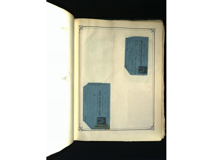 1816/1950(ca.), sehr interessante Sammlung mit hunderten von Briefen ab etwas Ceres, dabei teilweise bessere Frankaturen, Son
