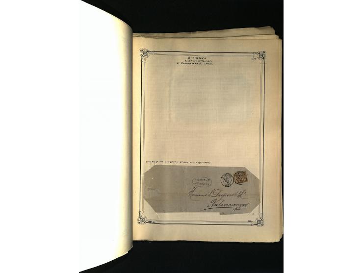 1816/1950(ca.), sehr interessante Sammlung mit hunderten von Briefen ab etwas Ceres, dabei teilweise bessere Frankaturen, Son