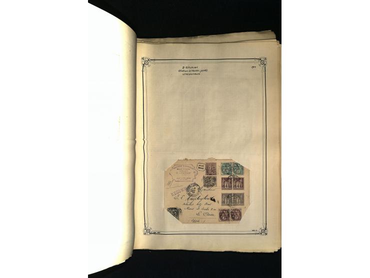 1816/1950(ca.), sehr interessante Sammlung mit hunderten von Briefen ab etwas Ceres, dabei teilweise bessere Frankaturen, Son