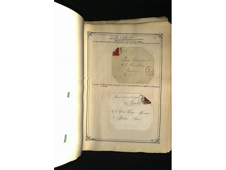 1816/1950(ca.), sehr interessante Sammlung mit hunderten von Briefen ab etwas Ceres, dabei teilweise bessere Frankaturen, Son