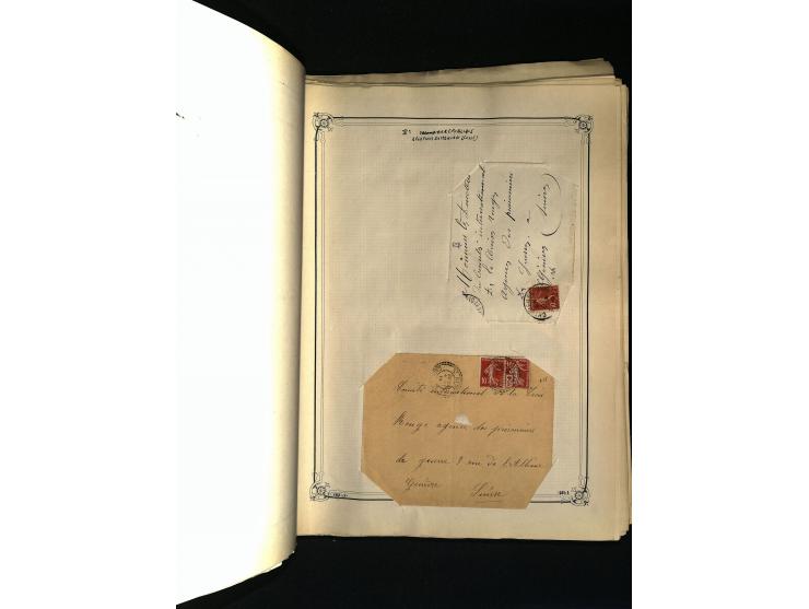 1816/1950(ca.), sehr interessante Sammlung mit hunderten von Briefen ab etwas Ceres, dabei teilweise bessere Frankaturen, Son
