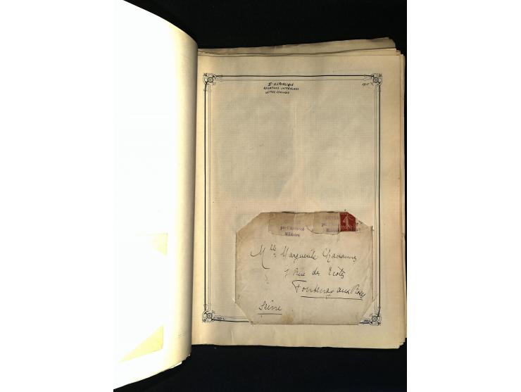 1816/1950(ca.), sehr interessante Sammlung mit hunderten von Briefen ab etwas Ceres, dabei teilweise bessere Frankaturen, Son