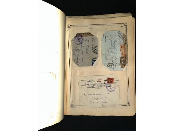 1816/1950(ca.), sehr interessante Sammlung mit hunderten von Briefen ab etwas Ceres, dabei teilweise bessere Frankaturen, Son