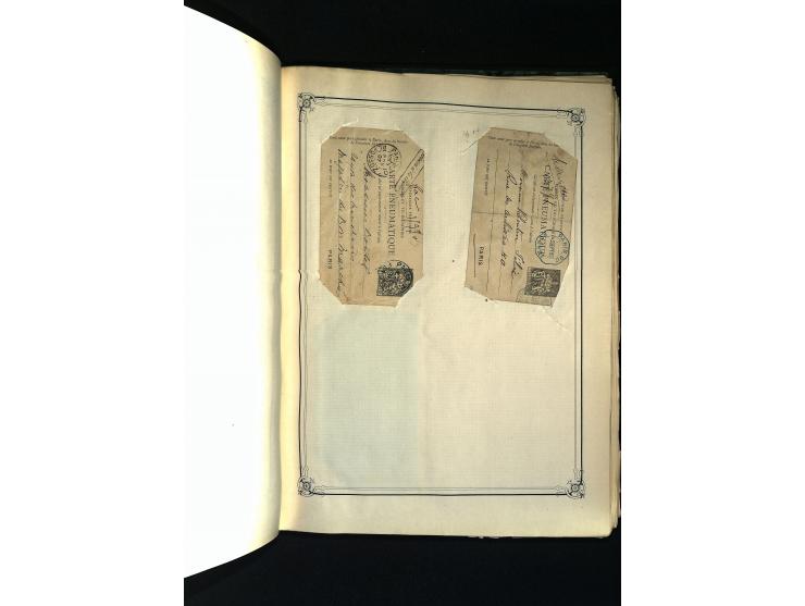 1816/1950(ca.), sehr interessante Sammlung mit hunderten von Briefen ab etwas Ceres, dabei teilweise bessere Frankaturen, Son
