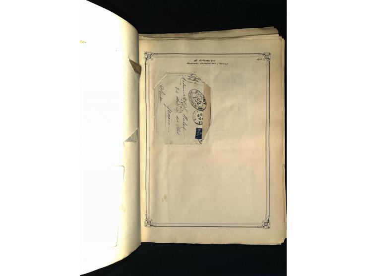 1816/1950(ca.), sehr interessante Sammlung mit hunderten von Briefen ab etwas Ceres, dabei teilweise bessere Frankaturen, Son