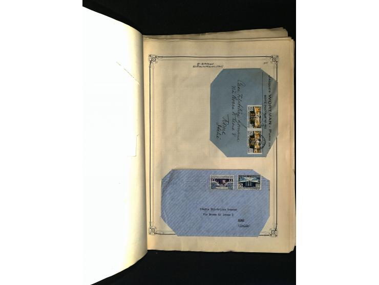 1816/1950(ca.), sehr interessante Sammlung mit hunderten von Briefen ab etwas Ceres, dabei teilweise bessere Frankaturen, Son