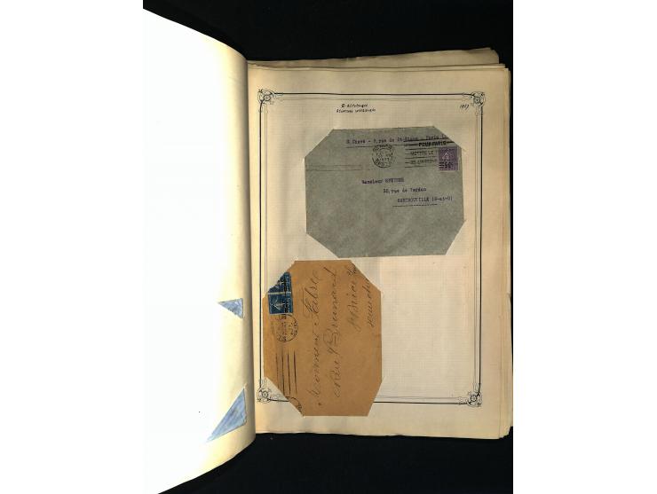 1816/1950(ca.), sehr interessante Sammlung mit hunderten von Briefen ab etwas Ceres, dabei teilweise bessere Frankaturen, Son