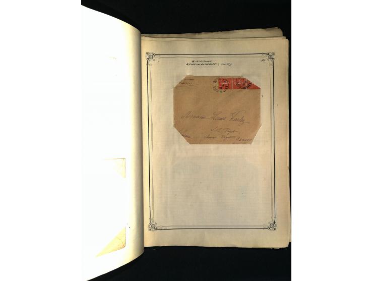 1816/1950(ca.), sehr interessante Sammlung mit hunderten von Briefen ab etwas Ceres, dabei teilweise bessere Frankaturen, Son
