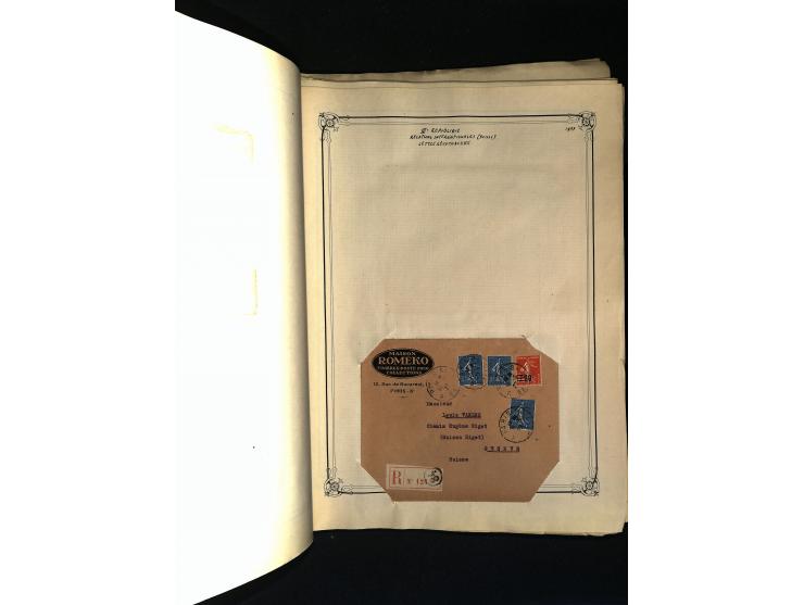 1816/1950(ca.), sehr interessante Sammlung mit hunderten von Briefen ab etwas Ceres, dabei teilweise bessere Frankaturen, Son
