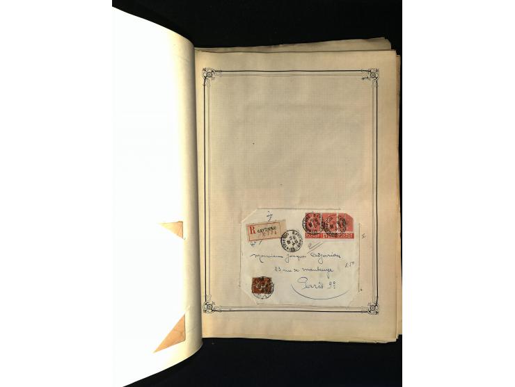 1816/1950(ca.), sehr interessante Sammlung mit hunderten von Briefen ab etwas Ceres, dabei teilweise bessere Frankaturen, Son