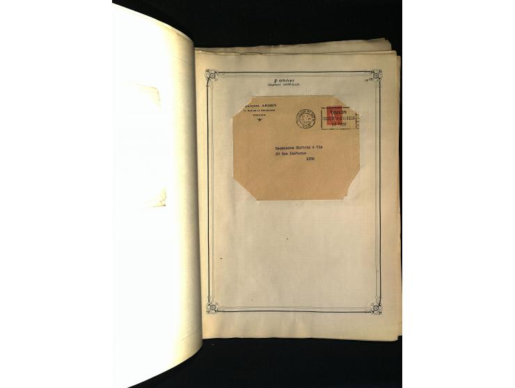 1816/1950(ca.), sehr interessante Sammlung mit hunderten von Briefen ab etwas Ceres, dabei teilweise bessere Frankaturen, Son