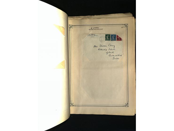 1816/1950(ca.), sehr interessante Sammlung mit hunderten von Briefen ab etwas Ceres, dabei teilweise bessere Frankaturen, Son