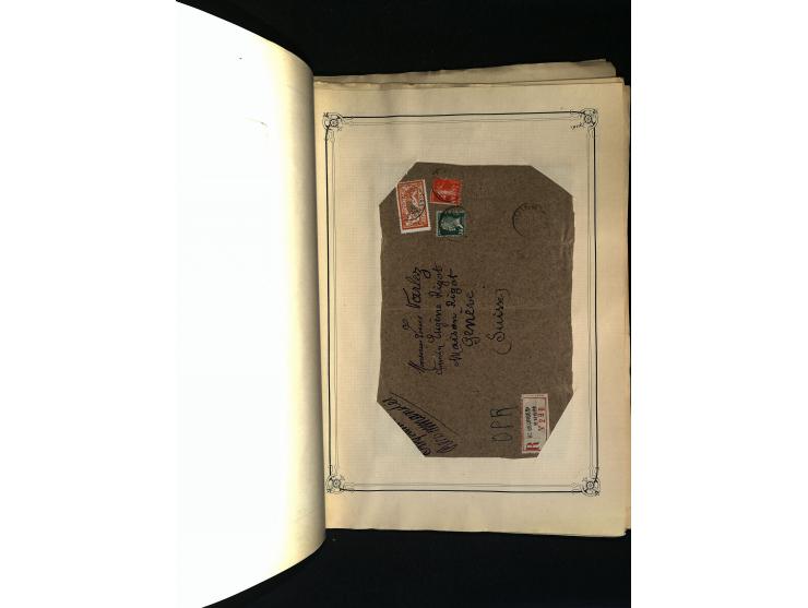 1816/1950(ca.), sehr interessante Sammlung mit hunderten von Briefen ab etwas Ceres, dabei teilweise bessere Frankaturen, Son