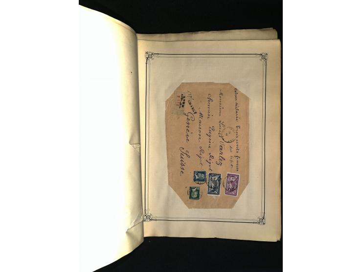 1816/1950(ca.), sehr interessante Sammlung mit hunderten von Briefen ab etwas Ceres, dabei teilweise bessere Frankaturen, Son