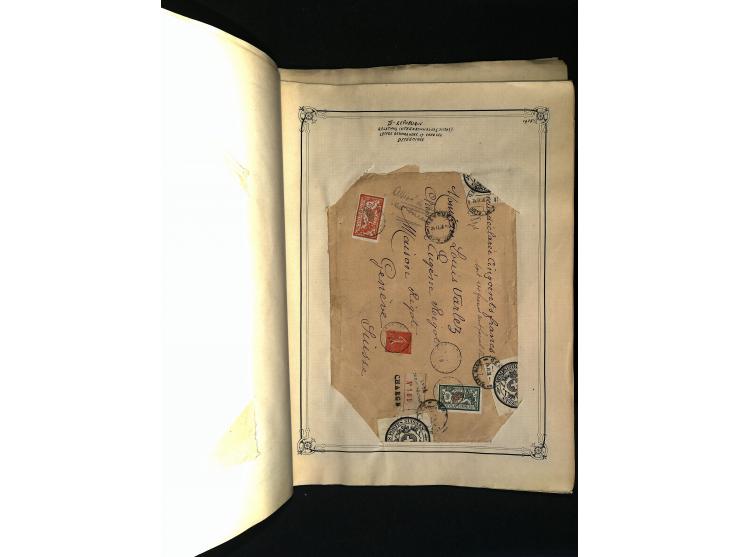1816/1950(ca.), sehr interessante Sammlung mit hunderten von Briefen ab etwas Ceres, dabei teilweise bessere Frankaturen, Son