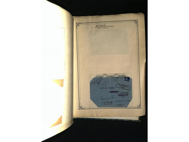 1816/1950(ca.), sehr interessante Sammlung mit hunderten von Briefen ab etwas Ceres, dabei teilweise bessere Frankaturen, Son