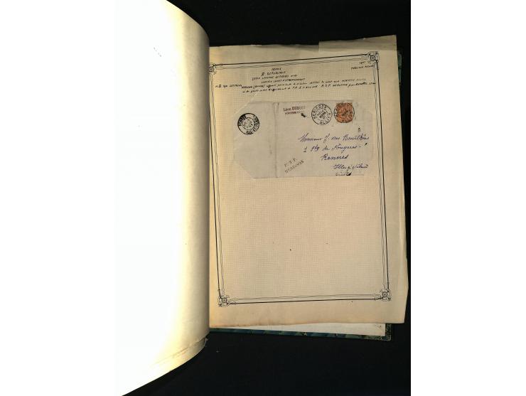 1816/1950(ca.), sehr interessante Sammlung mit hunderten von Briefen ab etwas Ceres, dabei teilweise bessere Frankaturen, Son
