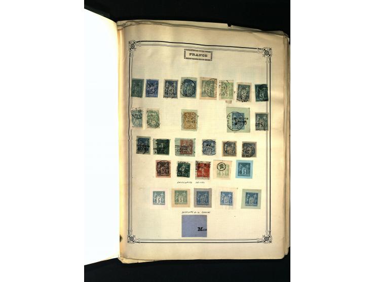 1816/1950(ca.), sehr interessante Sammlung mit hunderten von Briefen ab etwas Ceres, dabei teilweise bessere Frankaturen, Son