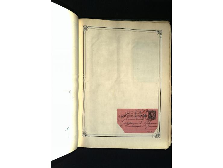 1816/1950(ca.), sehr interessante Sammlung mit hunderten von Briefen ab etwas Ceres, dabei teilweise bessere Frankaturen, Son