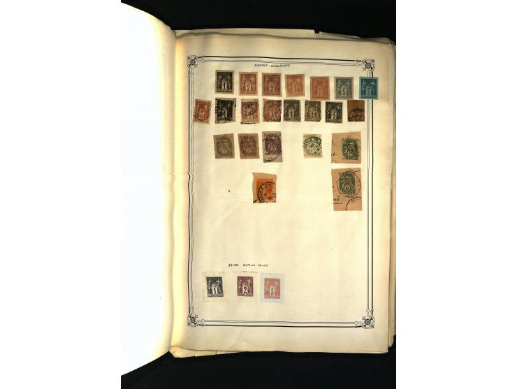 1816/1950(ca.), sehr interessante Sammlung mit hunderten von Briefen ab etwas Ceres, dabei teilweise bessere Frankaturen, Son