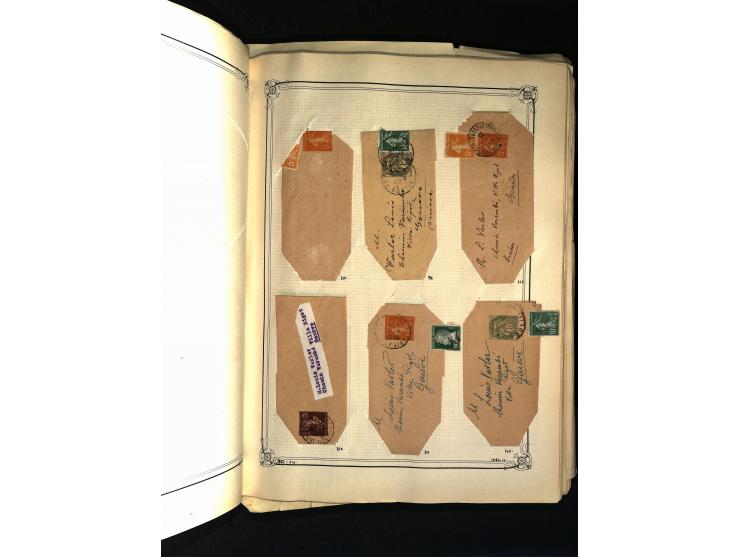 1816/1950(ca.), sehr interessante Sammlung mit hunderten von Briefen ab etwas Ceres, dabei teilweise bessere Frankaturen, Son