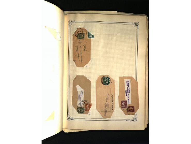 1816/1950(ca.), sehr interessante Sammlung mit hunderten von Briefen ab etwas Ceres, dabei teilweise bessere Frankaturen, Son