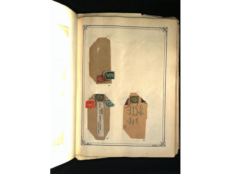 1816/1950(ca.), sehr interessante Sammlung mit hunderten von Briefen ab etwas Ceres, dabei teilweise bessere Frankaturen, Son