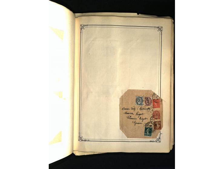 1816/1950(ca.), sehr interessante Sammlung mit hunderten von Briefen ab etwas Ceres, dabei teilweise bessere Frankaturen, Son